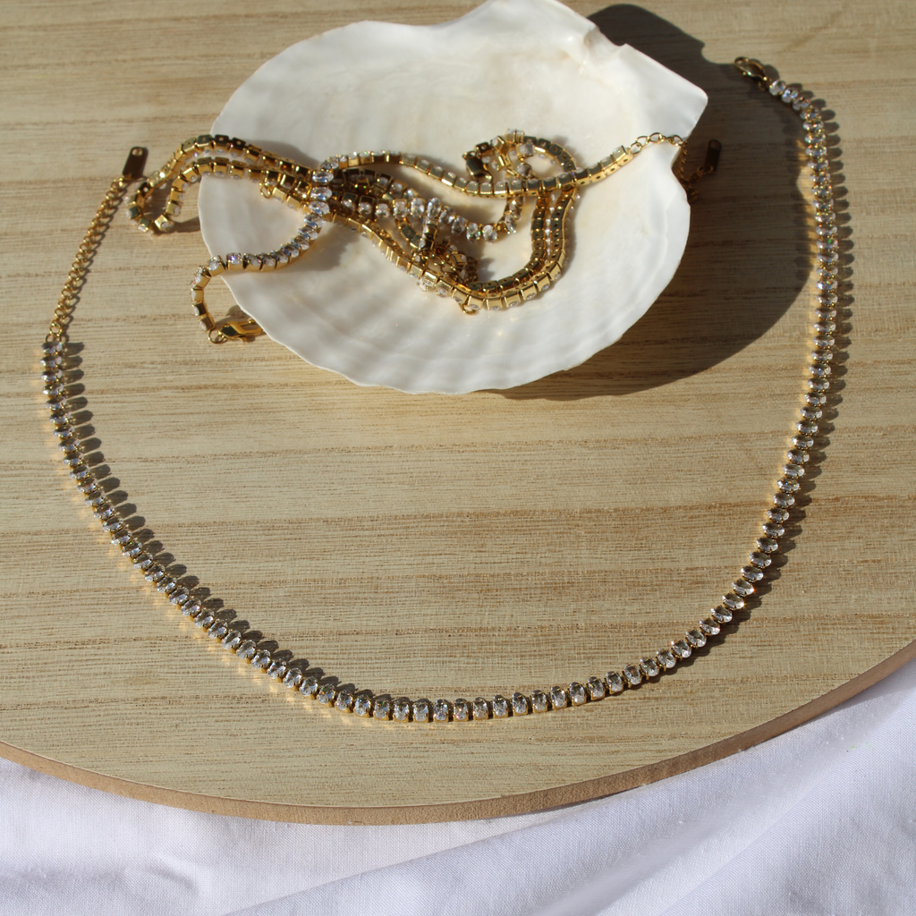 The Aurum Tennis Necklace