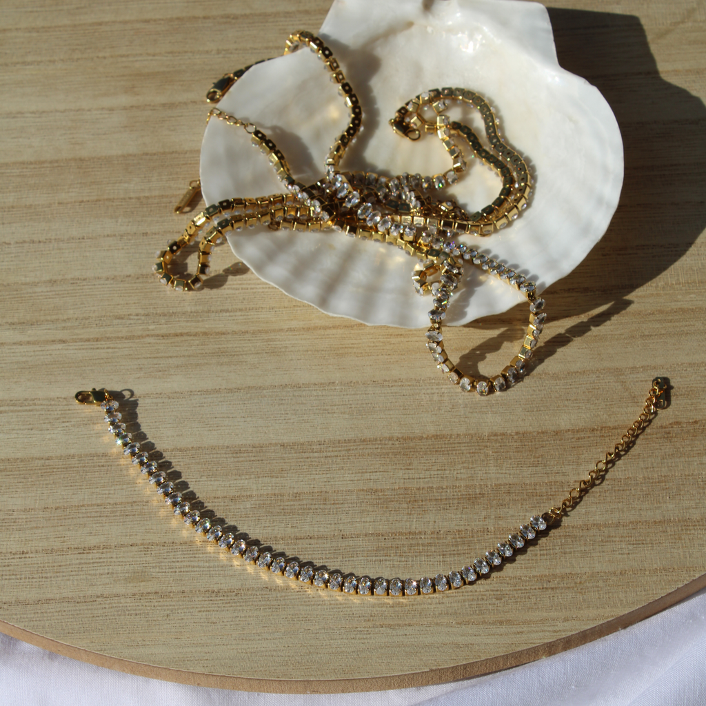 The Aurum Tennis Bracelet