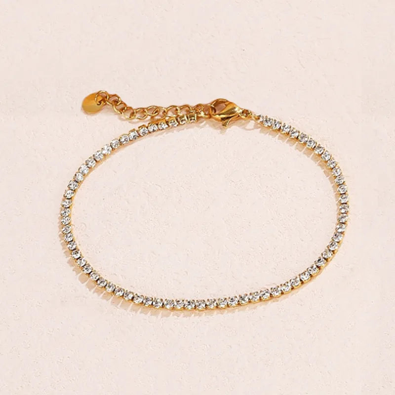 The Aurum Tennis Bracelet