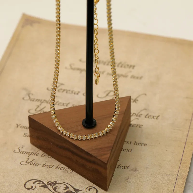 The Aurum Tennis Necklace